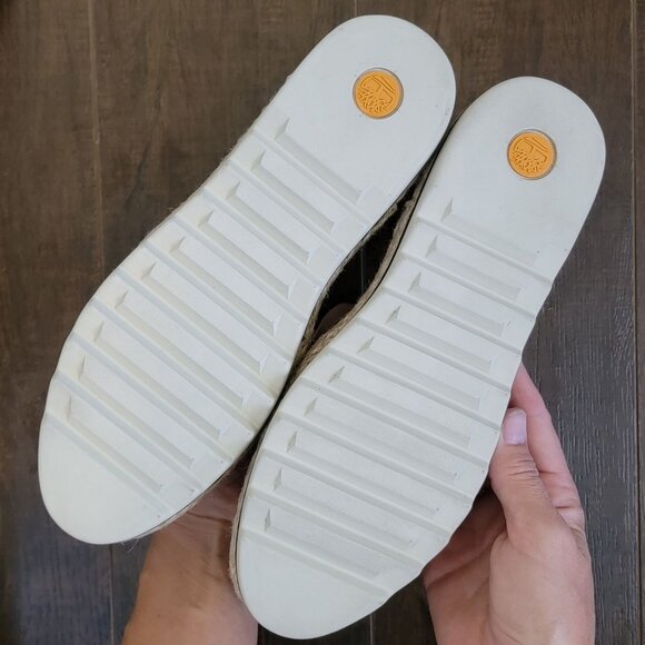 NEW Timberland Slip On Flats Womens 8 Closed Toe Espadrille Casual Comfort - Picture 8 of 9